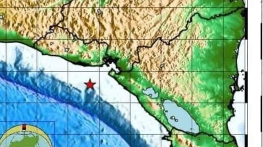 Terremoto de 6.5 en El Salvador, se sintió en Nicaragua