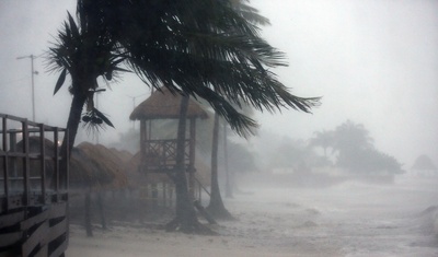 fuertes vientos lluvias mexico