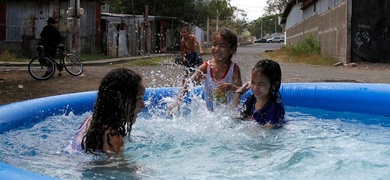 piscinas semana santa nicaragua efe