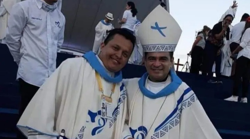 Sacerdote Erick Díaz: “Varios van con alegría a descargar su odio” contra Monseñor Álvarez