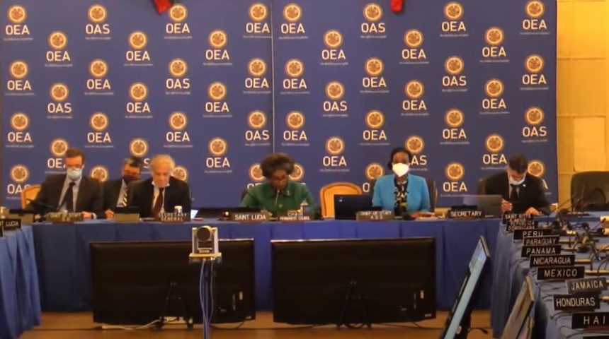 OEA aprueba con 29 votos resolución que condena el ingreso ilegal a sede en Managua