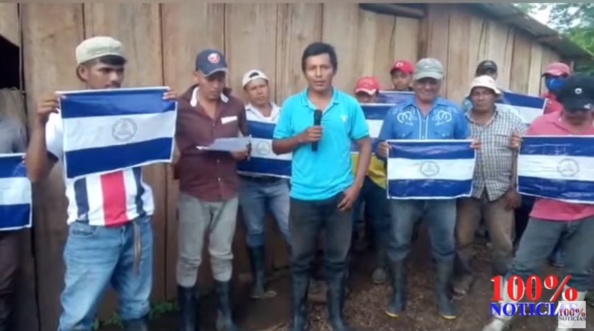 Líderes campesinos de franja canalera desconocen a Medardo Mairena y Freddy Navas