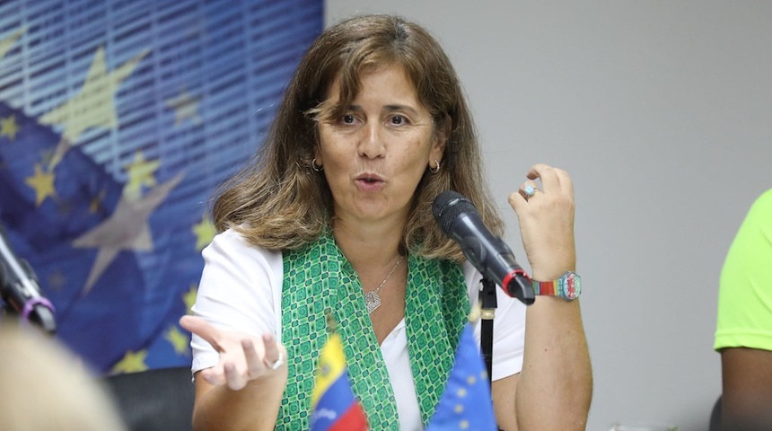 La embajadora de la UE en Venezuela saldrá del país "en los próximos días"