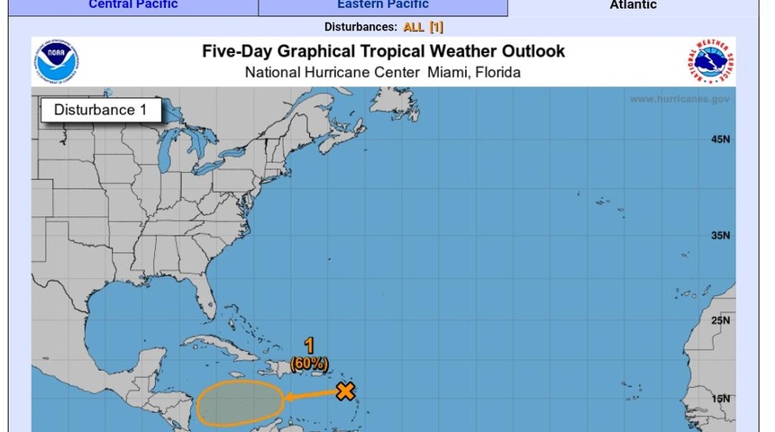 Depresión tropical podría convertirse en tormenta tropical IOTA