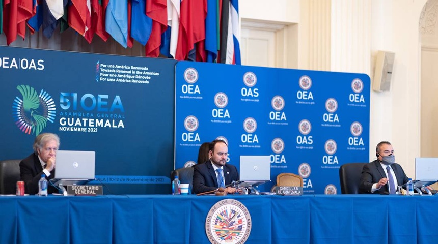 Asamblea OEA declara con 25 votos a favor: "elecciones" en Nicaragua no tienen legitimidad democrática