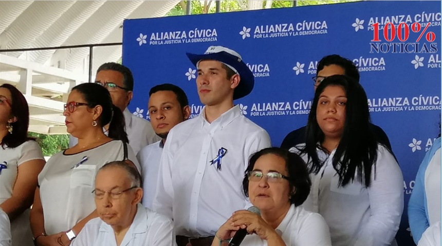 Alianza Cívica respalda a 4 grupos estudiantiles de su organización a integrar de forma independiente la Coalición Nacional