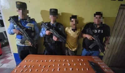 arresto ciudadano nicaragüense cocaína policía honduras