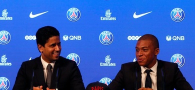 kylian mbappe presidente psg francia