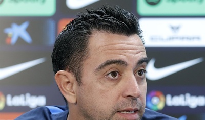 xavi hernandez entrenador barcelona espana