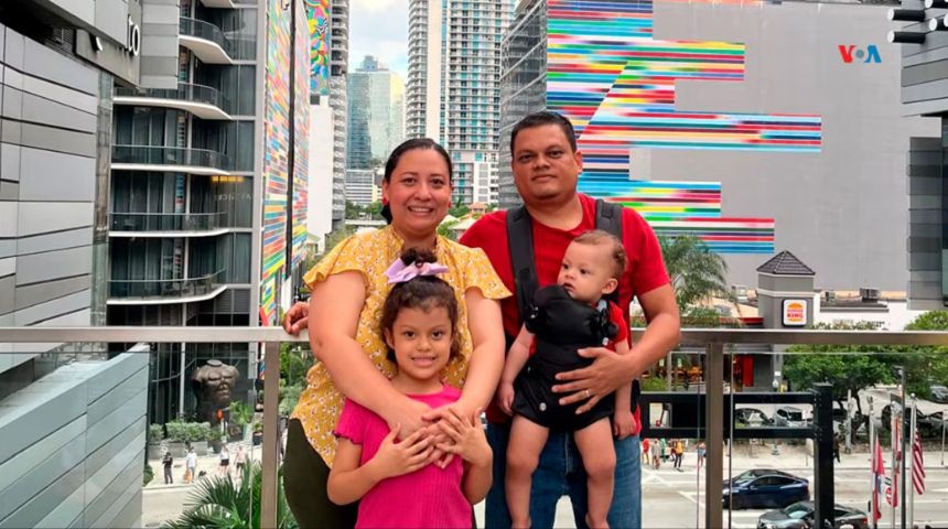 Familia nicaragüense gana residencia permanente en EEUU por lotería de visas