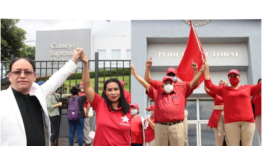 Partidos PLI y PLC inscriben fórmulas presidenciales en CSE