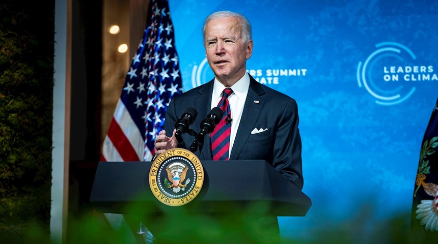 Biden pide a los estadounidenses un mayor compromiso con el medioambiente