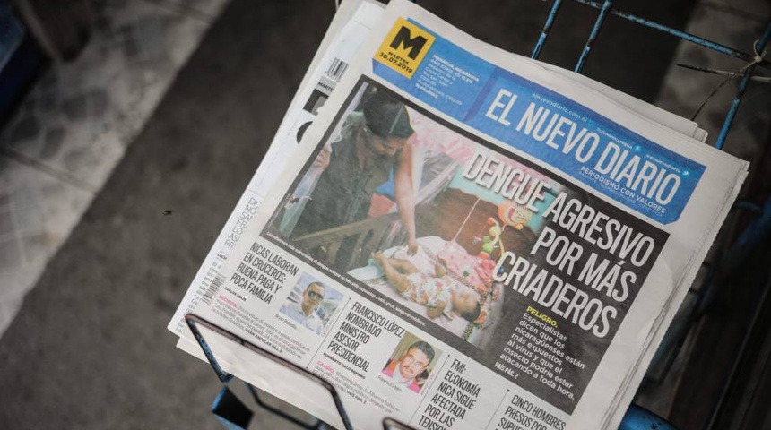 El Nuevo Diario reduce su tamaño por bloqueo de materia prima