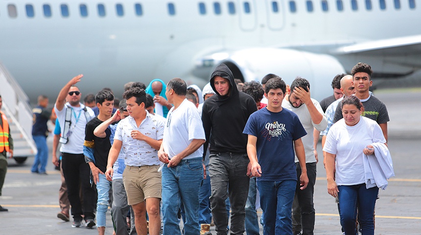 EEUU reitera "fronteras no están abiertas" mantienen deportaciones incluidos nicaragüenses, tras enfrentar proceso