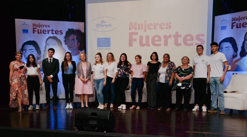 Unión Europea y embajadas de Estados Miembros organizan en Nicaragua la iniciativa “Mujeres Fuertes”