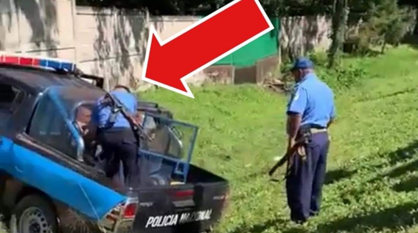 Patrulla policial se vuelca con detenidos por la muerte de policías en Esquipulas, Matagalpa