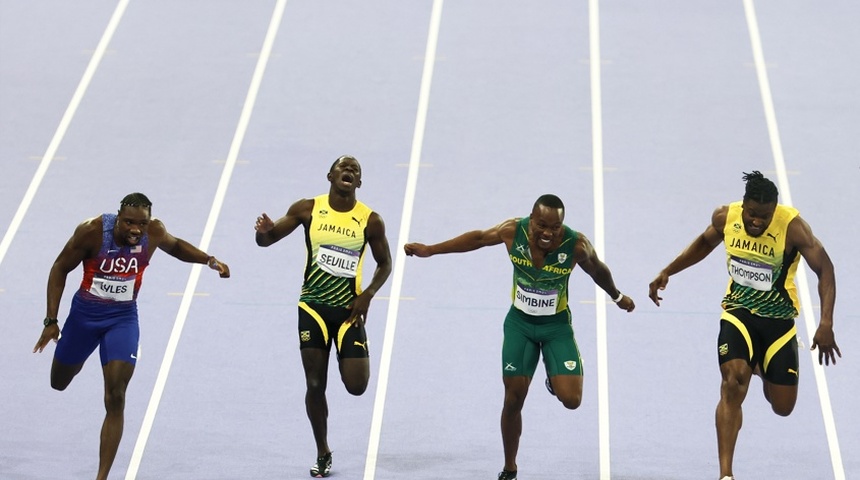 Noah Lyles vuela al oro olímpico de los 100 con marca personal