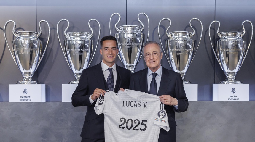 El Real Madrid oficializa la renovación de Lucas Vázquez hasta 2025