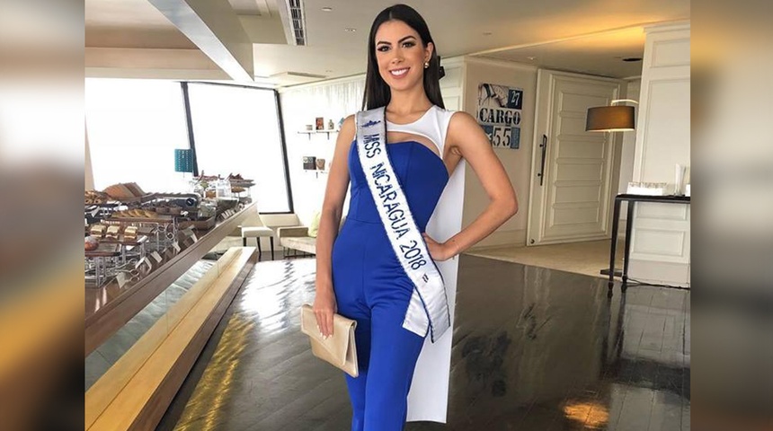 Adriana Paniagua llegó a Tailandia para conquistar la corona de Miss Universo 2018