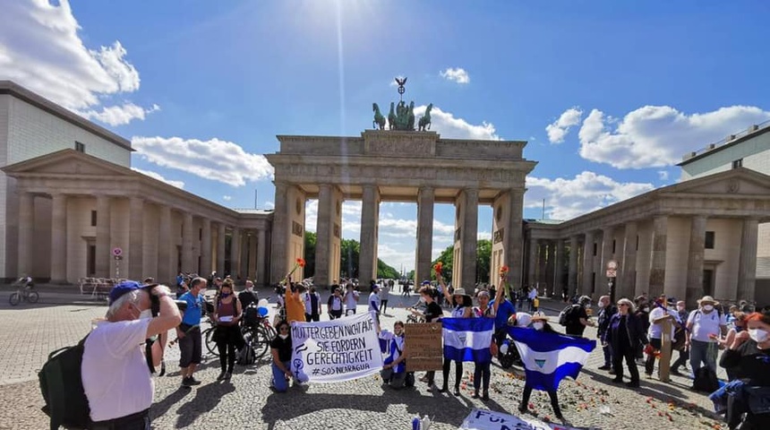 Diáspora nicaragüense en Europa pide no reconocer a Ortega tras elecciones