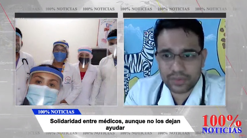 Médicos promueven campaña de apoyo al personal de salud en Nicaragua