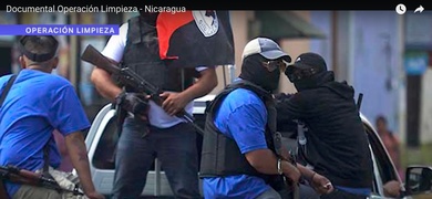 documental represion manifestantes nicaragua