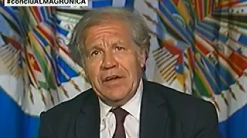 Almagro dice que comisión especial de la OEA para Nicaragua “no constituye ninguna injerencia”