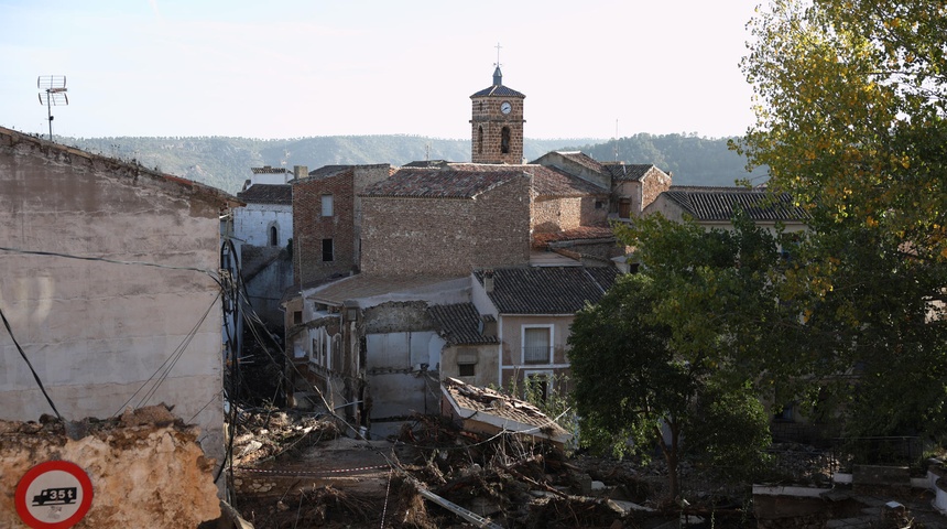 Siguen las tareas de desescombro en España por el temporal, que ya pierde intensidad