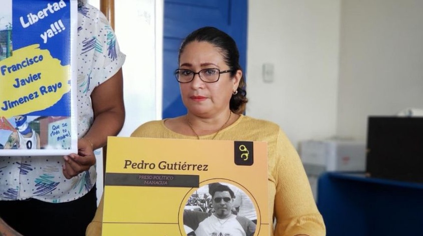 Impiden ingreso a Nicaragua a ex esposa del excarcelado político Pedro Gutiérrez