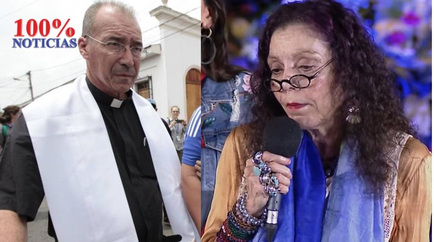 Rosario Murillo ensucia el nombre de Dios denuncia el Padre Edwin Román