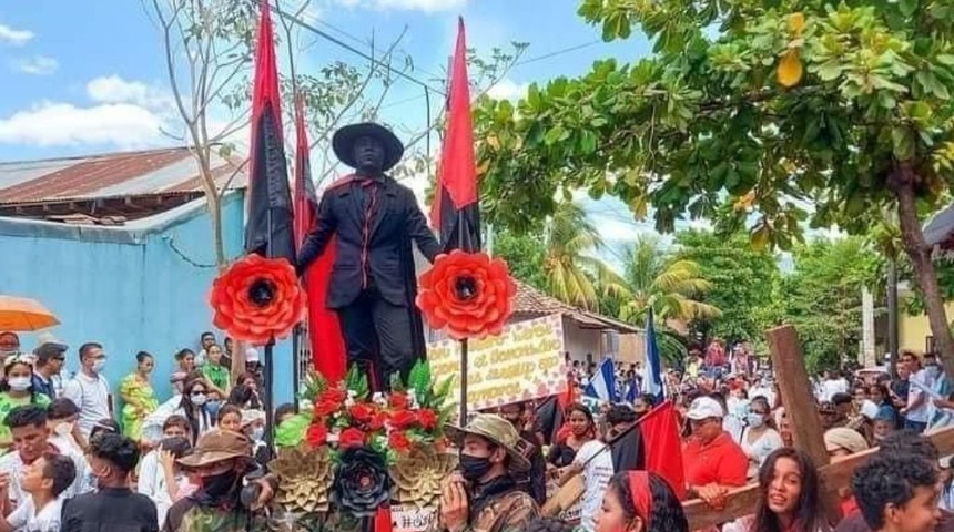 Padre Edwin Román, sobrino de Sandino rechaza que fanáticos sandinistas rindan "culto a un mortal"