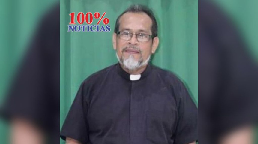 Policía detiene al sacerdote Manuel Salvador García, párroco de la iglesia El Calvario de Nandaime