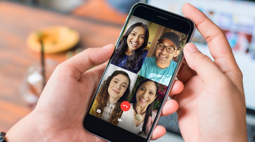 WhatsApp permite hacer videollamadas grupales