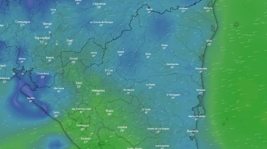 INETER pronostica días fríos para Nicaragua: enfermedades respiratorias podrían aumentar