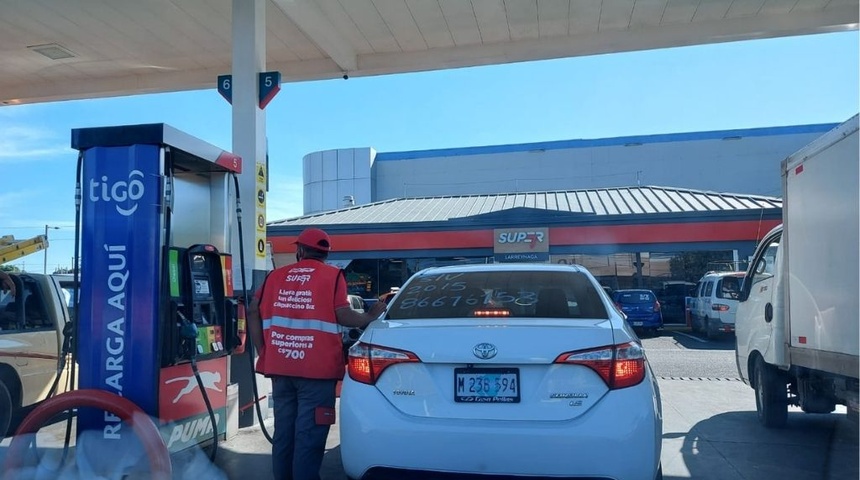 Descongelan precios de combustibles en Nicaragua, suben de precio