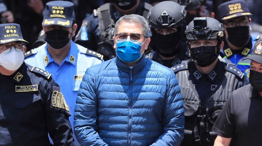 Expresidente hondureño Juan Orlando Hernández es condenado a 45 años de cárcel en Nueva York