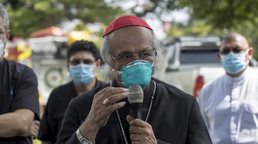 El cardenal de Nicaragua pide a los católicos dar “la vuelta” a reformas electorales