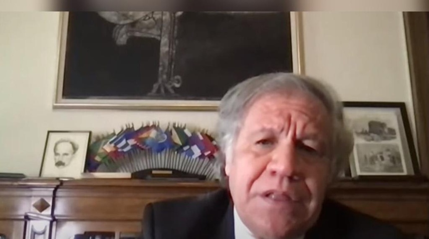 Luis Almagro: Nicaragua se encamina a tener la "peor" elección posible