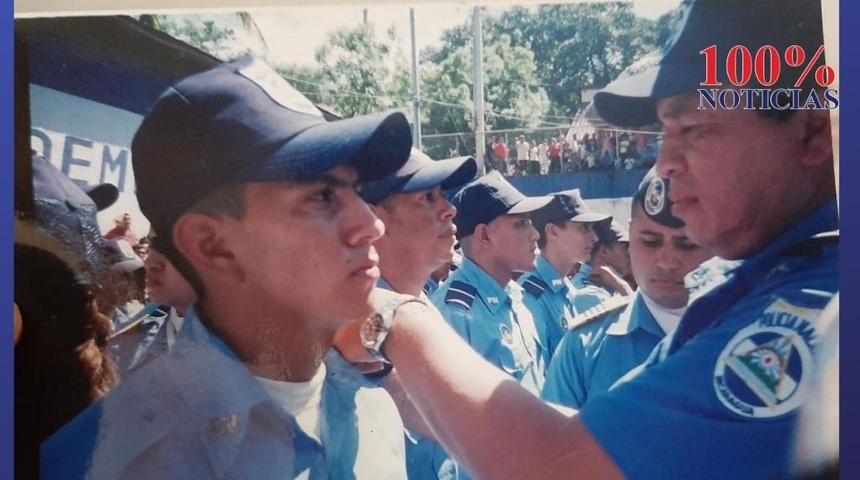 Hader González, el opositor capturado por el Ejército fue Policía