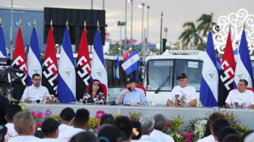 “Los yanquis amenazaron a los empresarios para que se sumaran al plan de violencia”, dice Daniel Ortega