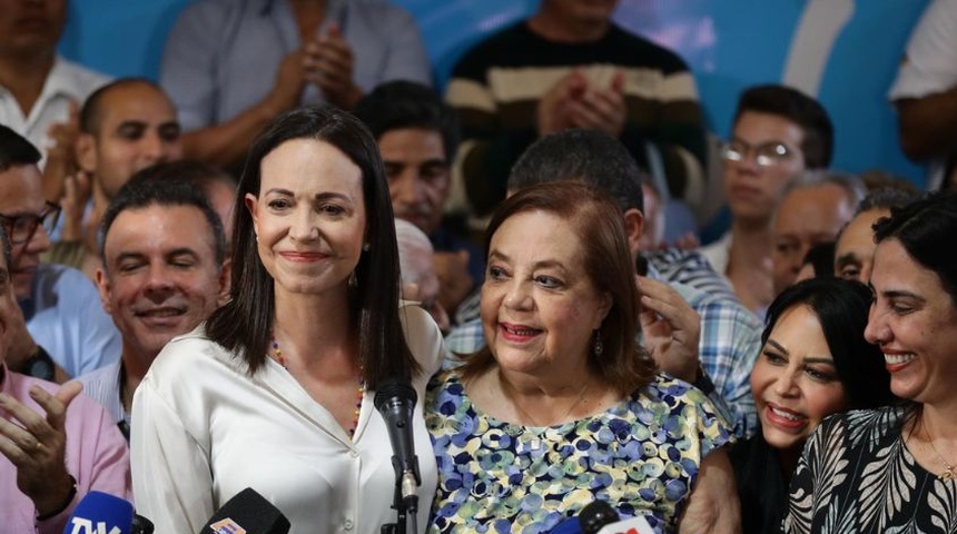 Corina Yoris es la candidata presidencial de la oposición ante la inhibición de María Corina Machado