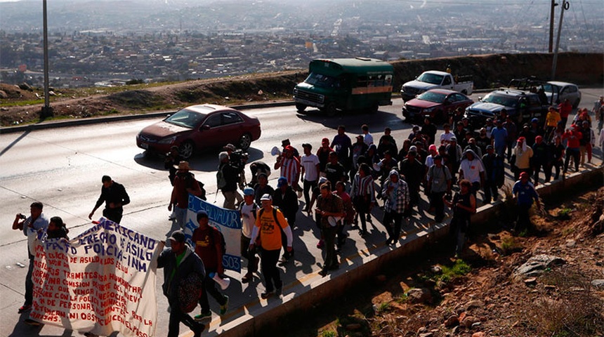 Migración de El Salvador advierte de la salida de una nueva caravana hacia EE.UU.