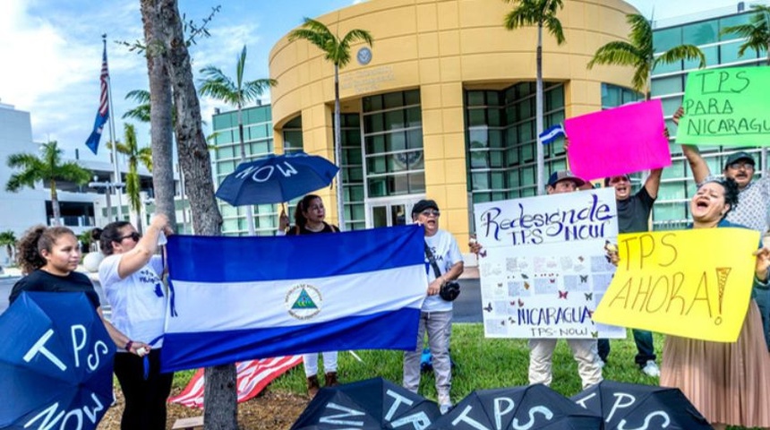 Extienden plazo de inscripción de TPS para seis nacionalidades, nicaragüenses están incluidos