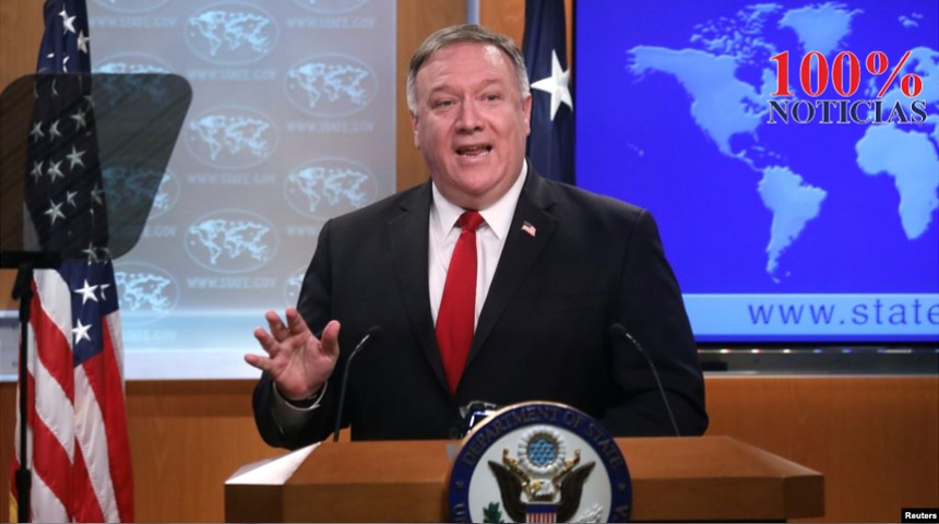 Pompeo: "Es hora de que Maduro se vaya"