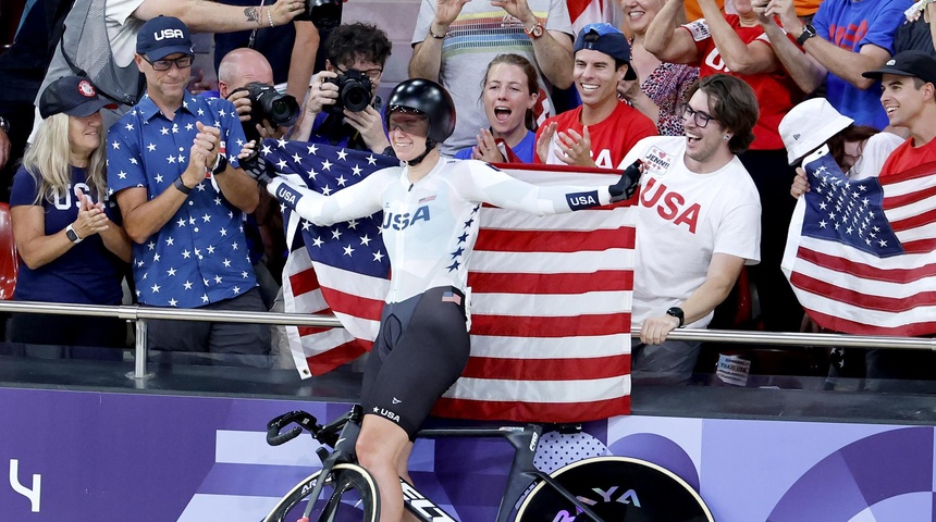 La estadounidense Jennifer Valente ratifica su reinado en omnium