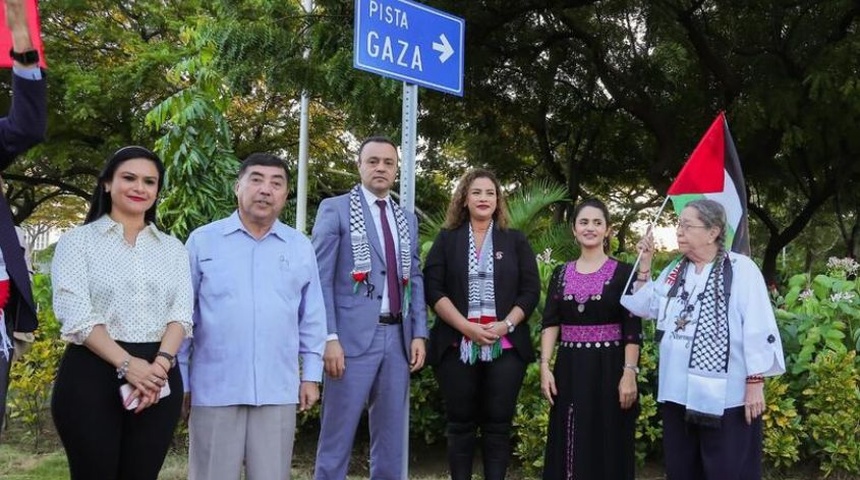 Ortega nombra “Pista Gaza” a carretera en Managua en solidaridad con Palestina