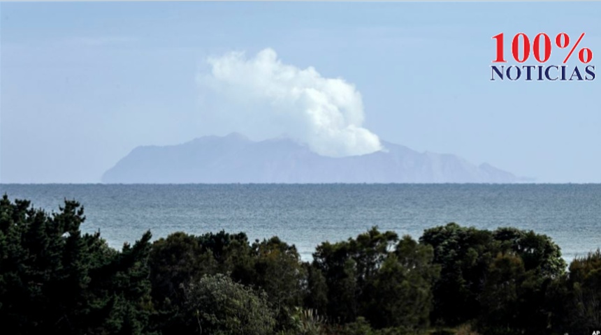 Temen nueva erupción en volcán de Nueva Zelanda