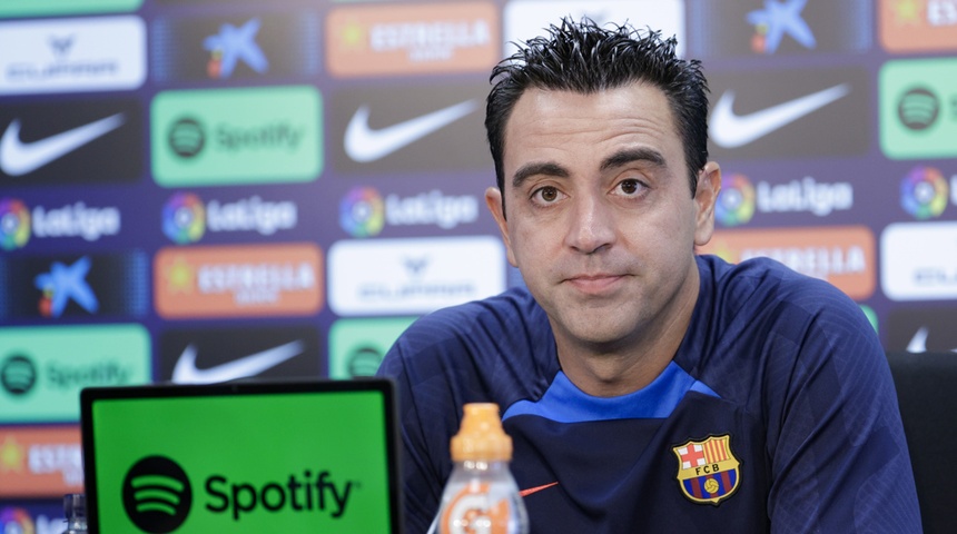 Xavi: "Con las inscripciones, en el club todos somos muy optimistas"