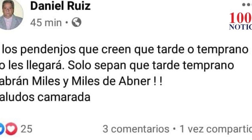 Profesor universitario felicita a paramilitar que mató a Jorge Rugama Rizo