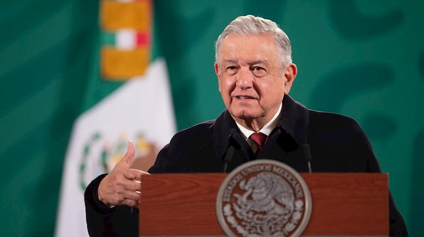 El presidente de México rechaza pronunciarse sobre la violencia en Washington